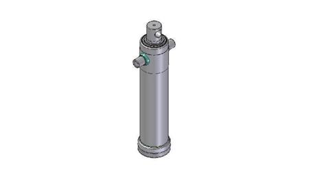 4030F -TELESCOPIC Sylinder STANDARD/HULL 3 TRIN SLAG 2093 FI 124