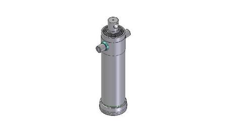 4040F -TELESCOPIC CYLINDER STANDARD/HOLE 4 STAGES STROKE 1980 FI 152