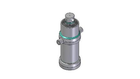 4045F -TELESCOPIC Sylinder STANDARD/HULL 4 TRIN SLAG 1490 FI 170