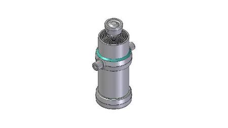 4060S -TELESCOPIC CYLINDER STANDARD/BALL 6 STAGES STROKE 2225 DIAMETER 190