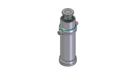 4084S - TELESCOPICKÝ CYLINDR STANDARD/KULIČKA 4 STUPNĚ ZDVIH 2190 PRŮMĚR 190