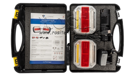 LED MAGNĒTISKĀS GAISMAS KOMPLEKTS - BEZVADU 12/24V CANBUS