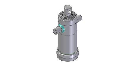 5023F -TELESCOPISK CYLINDER STANDARD/HUL 5 TRIN BEVÆGELSE 1290 DIAMETER 112
