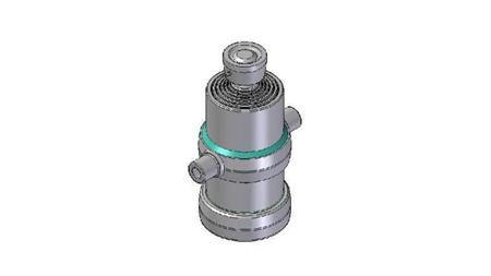 6020S -TELESCOPIC CYLINDER STANDARD/BALL 6 STAGES STROKE 1465 DIAMETER 170
