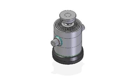 6082S -TELESCOPIC CYLINDER STANDARD/BALL 6 STAGES TRAVEL 1540 DIAMETER 300