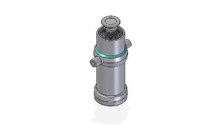 7010S -TELESCOPIC Sylinder STANDARD/KULE 7 TRINN REISE 2620 DIAMETER 170