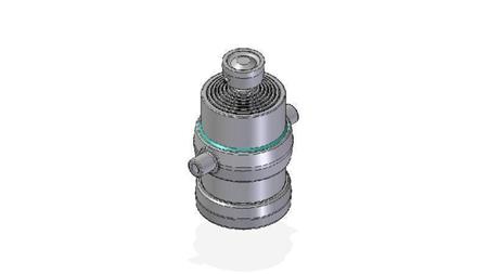 7050S -TELESCOPISKAIS CILINDRS STANDARTS/BOLA 7 POSMI CEĻOJUMS 1665 DIAMETRS 215