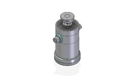 7085S -TELESCOPISKAIS CILINDRS STANDARTS/BOLA 7 POSMI CEĻŠ 2677 DIAMETRS 300
