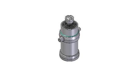 8024S -TELESCOPISKAIS CILINDRS STANDARTS/BOLA 8 POSMI CEĻOJUMS 2925 DIAMETRS 215