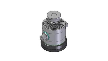8049S -TELESCOPIC CYLINDER STANDARD/BALL 8 STAGES TRAVEL 1615 DIAMETER 300