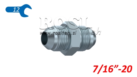 HIDRAULISKĀ DIVKĀRŠĀ VĀRSTS JIC74° 7/16”-20 7/16”-20