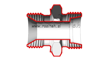 HIDRAULISKAIS DUAL VĀRSTS AL15-BSP3/8