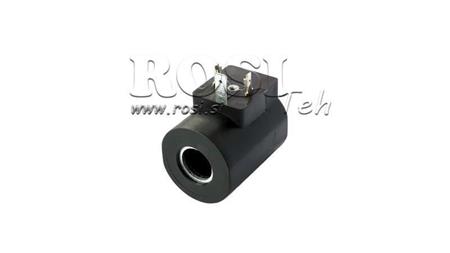 Elektromagnētiskā spole 12V DC - SAE10 - fi 16.15mm-50mm 26W IP65