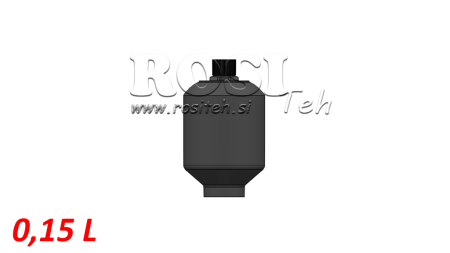HYDRAULISK AKKUMULATOR 0.15 LITER - M18X1.5