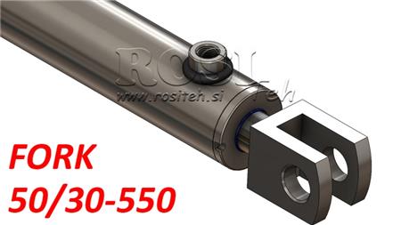 HIDRAULISKAIS CILINDRS FORK 50/30-550