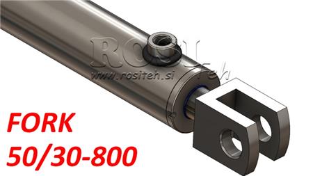 HIDRAULISKAIS CILINDRS FORK 50/30-800