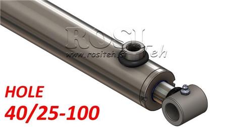 hidrauliskā cilindra caurums 40-25-100