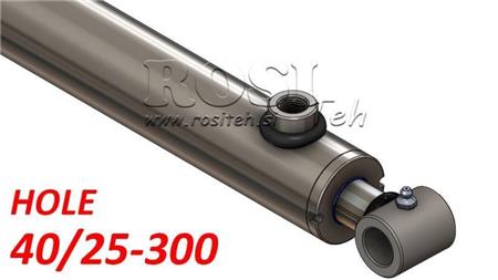 hidrauliskā cilindra caurums 40-25-300