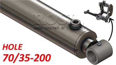 HIDRAULISKAIS CILINDRS CAURUMS 70/35-200