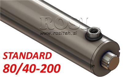 HIDRAULISKAIS CILINDRS STANDARTS 80/40-200