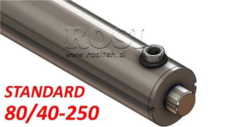 HIDRAULISKAIS CILINDRS STANDARTS 80/40-250