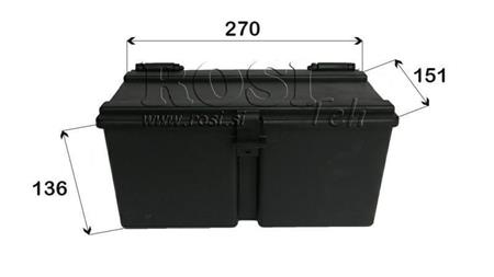 PVC KASTE 270X151X136