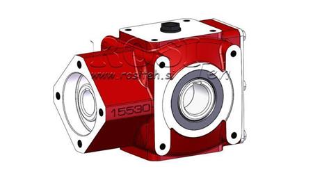 GIRKASSE - GIRKASSE RT100 FOR HYDRAULISK MOTOR MP/MR/MS FORHOLD 3.1:1