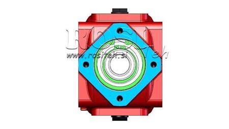 GIRKASSE - GIRKASSE RT100 FOR HYDRAULISK MOTOR MP/MR/MS FORHOLD 3.1:1