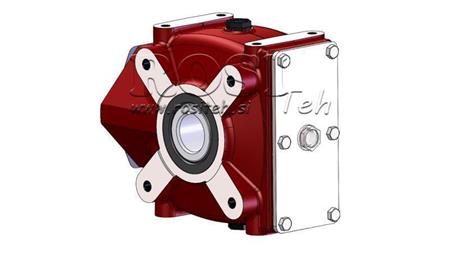 REDUKTOR - PREVODOVKA RT120 PRE HYDROMOTOR MP/MR/MS pomer 4,1:1