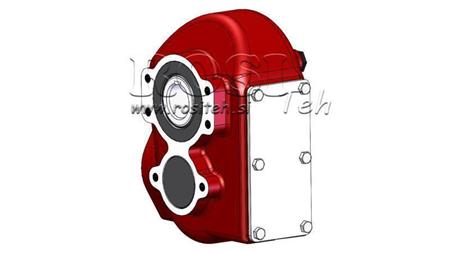 GIRKASSE - GIRKASSE RT160 FOR HYDRAULISK MOTOR MP/MR FORHOLD 8.4:1