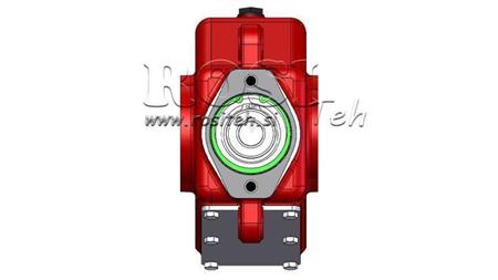 GIRKASSE - GIRKASSE RT200 FOR HYDRAULISK MOTOR MP/MR FORHOLD 16.4:1