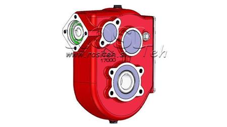 GIRKASSE - GIRKASSE RT360 FOR HYDRAULISK MOTOR MP/MR/MS FORHOLD 31.4:1