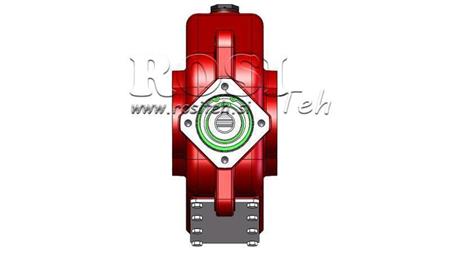 GIRKASSE - GIRKASSE RT520 FOR HYDRAULISK MOTOR MP/MR/MS FORHOLD 43.6:1