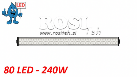 LED ARBETSBEG LIGHT - LIGHT 80 LED 240W 12V-24V COMBO 106CM MEGA