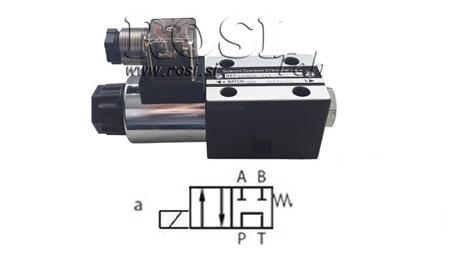 HYDRAULISK ELEKTRO MAGNETISK VENTIL CETOP 3 12/24/230V 2A