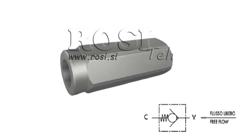 DROŠĪBAS VĀRSTS DZESĒTĀJAM 3/4'' APRAKSTS 5 bar