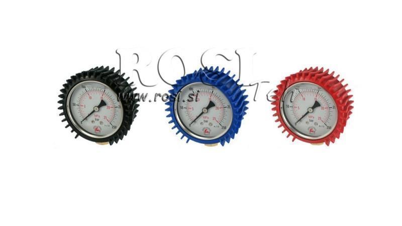 BESKYTTENDE GUMMI FOR MANOMETER DN63 - RØD