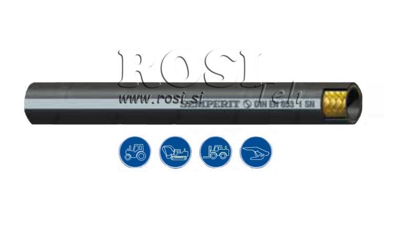 HIDRAULISKĀ CĀRĪTE DN6 1SN (1/4) 255BAR