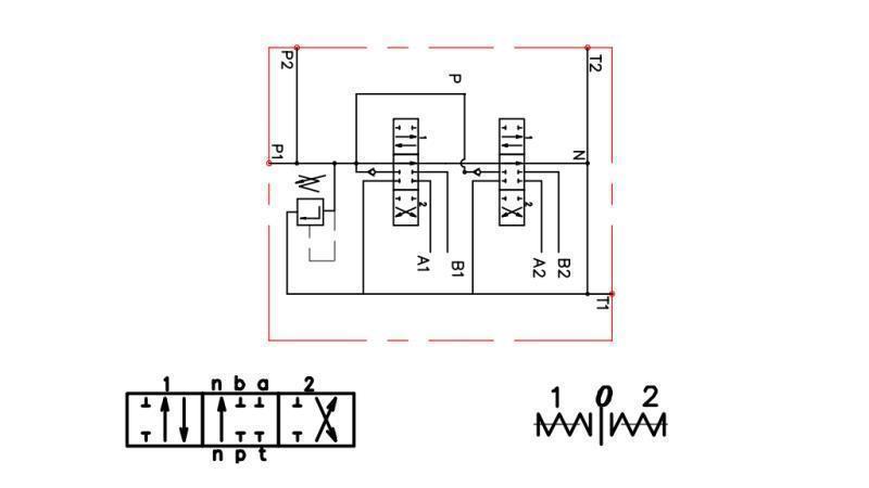 elektrické schéma 2xP80